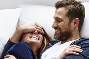 Мужчыну з абактэрыяльнай формай прастатыту карысная інтымная блізкасць з жанчынай